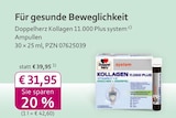 mea - meine apotheke - Kollagen 11.000 Plus system c) Angebot im Prospekt Kollagen 11.000 Plus system c) bei mea - meine apotheke im Prospekt "" für 31,95 €