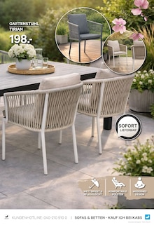 Gartensitzmöbel im aktuellen Kabs Prospekt (Essen) Gartensitzmöbel im Kabs Prospekt "WOHNEN UNTER FREIEN HIMMEL" mit 12 Seiten (Essen)