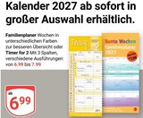 Familienplaner im Angebot bei GLOBUS in Willich Familienplaner Angebote bei GLOBUS Willich