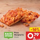 Pizza Margherita im Angebot bei Netto Marken-Discount in Delmenhorst Pizza Margherita Angebote von BACK STUBE bei Netto Marken-Discount Delmenhorst für 0,79 €