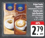 Cappuccino Angebote von Krüger Family bei EDEKA Ansbach für 2,79 €