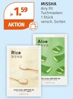 Airy Fit Tuchmasken Rice im Müller Prospekt Airy Fit Tuchmasken Rice von MISSHA im aktuellen Müller Prospekt für 1,59 €