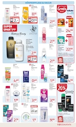 Rossmann Rasierer im Prospekt Rossmann Rasierer im Prospekt