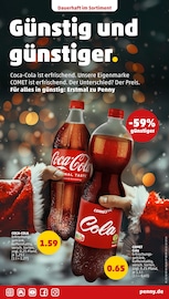 Cola im Penny Prospekt in Wernigerode Aktueller Penny Prospekt mit Cola, "Wer günstig will, muss Penny.", Seite 7