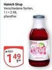 Sirup Angebote von Hainich bei GLOBUS Ludwigshafen für 1,49 €