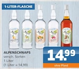 Alpenschnaps bei Getränke Lehmann - Getränke A-Z im Prospekt "" für 14,99 €