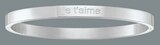 BRACELET JONC OU COLLIER ACIER en promo chez Auchan Hypermarché BRACELET JONC OU COLLIER ACIER dans le catalogue Auchan Hypermarché