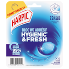 Bloc WC adhésif hygienic & fresh "Format Familial" - HARPIC dans le catalogue Carrefour