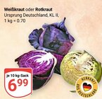 Weißkraut im Angebot bei GLOBUS in Erfurt Weißkraut Angebote bei GLOBUS Erfurt für 6,99 €