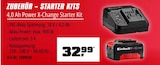 4,0 Ah Power X-Change Starter Kit von Einhell im aktuellen OBI Prospekt