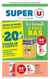 Offre Huiles Essentielles dans le catalogue Super U du moment à la page 1