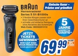 Aktuelle Rasierer Angebote bei expert in Hildesheim Aktuelles Herrenrasierer Series 5 51-B1000s Angebot bei expert in Hildesheim ab 69,99 €