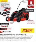 Aktuelles Akku-Rasenmäher-Set GE-CM 43 Li M Angebot bei toom Baumarkt in Oberhausen ab 339,99 €