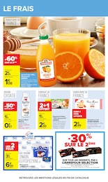 Prix et réduction Mascarpone dans le prospectus Carrefour en cours Offre Mascarpone dans le catalogue Carrefour du moment à la page 49