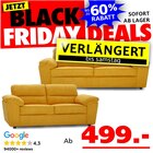 Aktuelles Phoenix 3-Sitzer + 2-Sitzer Sofa Angebot bei Seats and Sofas in Mönchengladbach ab 499,00 €