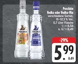 Vodka im Angebot bei EDEKA in Fürth Vodka Angebote von Puschkin bei EDEKA Fürth für 5,99 €