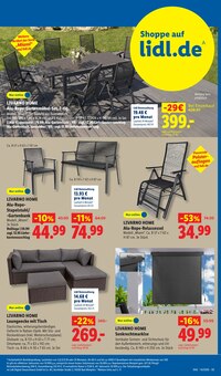 Relaxsessel im Lidl Prospekt "LIDL LOHNT SICH" mit 71 Seiten (Reutlingen)