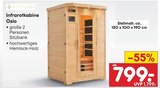 Infrarotkabine Oslo im Angebot bei Netto Marken-Discount in Straubing Infrarotkabine Oslo Angebote von Artsauna bei Netto Marken-Discount Straubing für 799,00 €