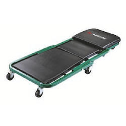 2-in-1-Montagerollbrett und Werkstatthocker