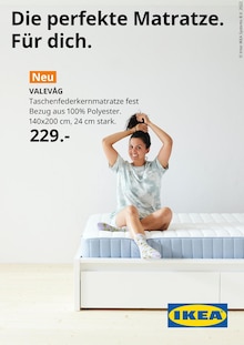 IKEA Prospekt für Vierkirchen, Oberbay: Die perfekte Matratze. Für dich!, 1 Seite, 24.01.2022 - 31.01.2022