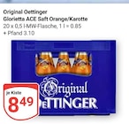 Glorietta ACE Saft Orange/Karotte von Original Oettinger im aktuellen GLOBUS Prospekt