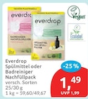 Spülmittel Nachfüllpulver von everdrop im aktuellen budni Prospekt