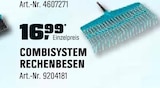 Combisystem Rechenbesen von Gardena im aktuellen OBI Prospekt