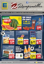 EDEKA Prospekt für Paderborn mit 24 Seiten EDEKA Prospekt für Paderborn: "Aktuelle Angebote", 24 Seiten, 22.06.2026 - 27.06.2026