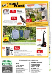 Prospectus Rural Master "FOIRE AU BRICOLAGE !" en cours à Perpignan, Page 16 Catalogue Rural Master en cours à Perpignan, "FOIRE AU BRICOLAGE !", Page 16