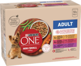 Pâtée pour chien adulte petit < 10 kg microbiome poulet bœuf agneau - PURINA ONE - Monoprix à Nice Pâtée pour chien adulte petit < 10 kg microbiome poulet bœuf agneau - PURINA ONE en promo chez Monoprix Nice à 3,82 €