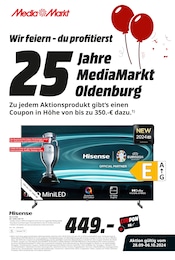 MediaMarkt Saturn Prospekt für Westerstede: "Wir feiern - du profitierst. 25 Jahre MediaMarkt Oldenburg", 12 Seiten, 28.09.2024 - 06.10.2024