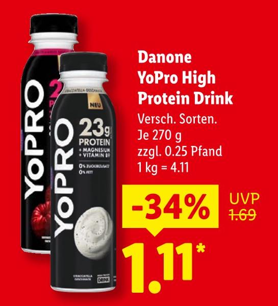 YoPro High Protein Drink