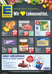 EDEKA Prospekt für Happurg mit 8 Seiten EDEKA Prospekt für Happurg: "Wir lieben Lebensmittel!", 8 Seiten, 10.11.2025 - 15.11.2025