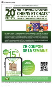 Prospectus Intermarché à Seyssins, "JUSQU'À -60% DE REMISE IMMÉDIATE SUR LE 2ÈME", 16 pages de promos valables du 04/02/2025 au 16/02/2025