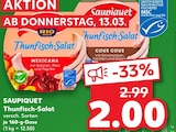 Thunfisch-Salat Angebote von SAUPIQUET bei Kaufland Dinslaken für 2,00 €