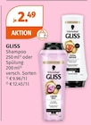 Shampoo im Müller Prospekt Shampoo von GLISS im aktuellen Müller Prospekt für 2,49 €