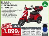 ELEKTROMOBIL E-TRIKE 25 Angebote von Rolektro bei Marktkauf Schweinfurt für 1.899,00 €