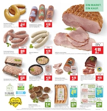 Wurst im Marktkauf Prospekt "Aktuelle Angebote" mit 38 Seiten (Ulm)
