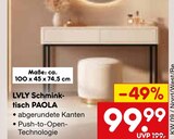 Schminktisch PAOLA Angebote von LVLY bei Netto Marken-Discount Fürth für 99,99 €