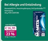 mea - meine apotheke - MometaHEXAL Heuschnupfenspray Angebot im Prospekt MometaHEXAL Heuschnupfenspray bei mea - meine apotheke im Prospekt "" für 16,95 €