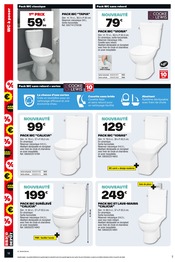 WC Angebote im Prospekt "L'Anniv À PRIX DÉPOT" von Brico Dépôt WC Angebote im Prospekt "L'Anniv À PRIX DÉPOT" von Brico Dépôt auf Seite 18