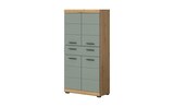 Aktuelles Midischrank SCHLOONSEE Breite 74cm 4 Türen 1 Schubkasten 4 Fächer MDF-Front in verschiedenen Farben erhältlich Badmöbel Badschrank Schrank Bad Schloonsee Angebot bei Höffner in Mönchengladbach ab 239,00 €