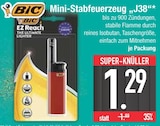 Mini-Stabfeuerzeug "J38" Angebote von BIC bei E center Germering für 1,29 €