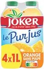 PUR JUS ORANGE SANS PULPE - JOKER en promo chez Intermarché PUR JUS ORANGE SANS PULPE - JOKER dans le catalogue Intermarché