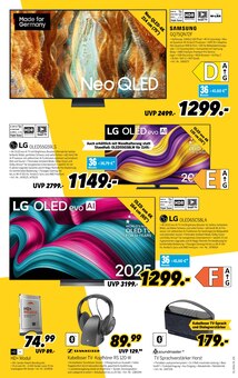 Fernseher im MEDIMAX Prospekt "ZUM FRÜHJAHRSPUTZ SAUBER GESPART" mit 8 Seiten (Lüneburg)