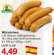 Würstchen bei Jawoll in Hanau Würstchen im Angebot bei Jawoll Hanau für 4,49 €