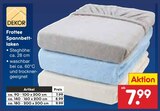 Frottee Spannbettlaken Angebote von DEKOR bei Netto Marken-Discount Fulda für 7,99 €