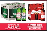 Pils im Angebot bei Nuck Getränke in Freital Pils Angebote von Becks bei Nuck Getränke Freital für 12,99 €