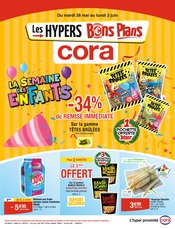 Catalogue Supermarchés Cora en cours à Arleux-en-Gohelle et alentours, "La Semaine des Enfants", 40 pages, 28/05/2024 - 03/06/2024