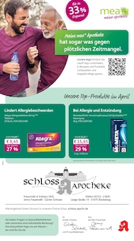 mea - meine apotheke Prospekt Unsere April-Angebote mit 4 Seiten